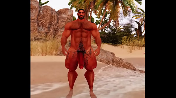 naked football hunks at private beach