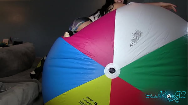 6 Foot Mega Beach Ball Play
