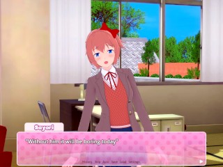Doki Doki Futanari Club: Night orgy at the club