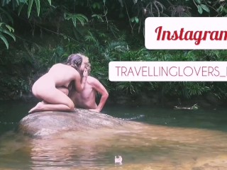 Tarzan and Jane are passionately fucking in the wild jungle XXX - TravellingLovers