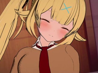 【にじさんじ 星川サラ(学生服)】星川サラ(学生服)がふたなりオナニーで絶頂するだけ
