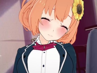 【にじさんじ 本間ひまわり】本間ひまわりがふたなりオナニーで絶頂するだけ