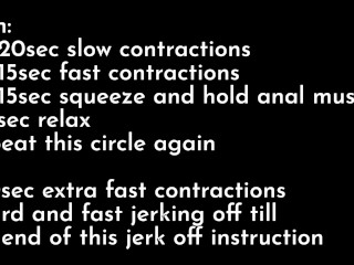 PROSTATE TRAINING WITH KEGEL EXERCISES JOI