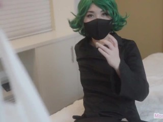 Creampie Powerless Tatsumaki for Purely FUN plus Leaking Sperm