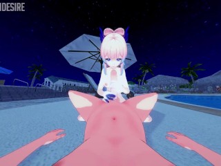 KOKOMI LOVES TOUCHING YOUR DICK HENTAI GENSHIN IMPACT