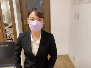 内定を垣間見た変態面接官の言うとおりホテルに連れ込まれ中出しされる彼氏持ちの就活生！ ハメ撮り/素人/リクルートスーツ/NTR/ファン限定無修正/英語字幕
