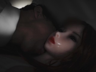 ＃030【人形たちの妄想】ムラムラしてたので会社帰りに彼女の家に押しかけて狂った様にむしゃぶりついて腰を振った♥