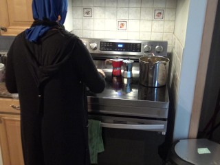 وای تورو خدا جرم بده عرفان آروم بکن تو کونم Iranian Kitchen Anal Fuck