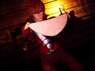 Panty Thief Caught by Step Sister - Footjob Domination - Facesitting - 3D Hentai Game