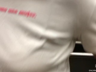 CREAMPIE- Big ass girl secretly gives her best friend's boyfriend a delicious BLOWJOB, they almost g