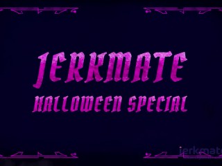 Jerkmate Halloween Special - Dickhead Gets Dominated By Redhead