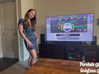 Stepson cums in stepmom! Fucking for the first time