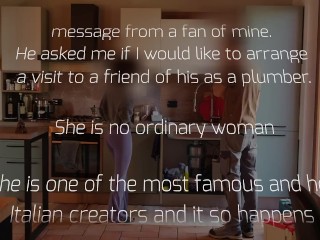 PLUMBER ADVENTURE PT1: special work for an onlyfans's woman