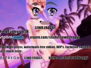 Genshin Impact - Kokomi Beach Pleasure [UNCENSORED HENTAI 4K MMD R-18]