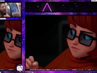 Slutty Ass Velma Dinkley Uses Floating Cocks To Fill Her Tight Gaping Holes With Ghost Cum