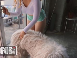 Mofos - Hot Redhead Bess Breast Is Grateful About JMac's Help So She Lets Him Fuck Her As A Reward