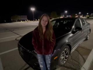 Car sex with my boss, secret fuck session
