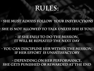 Female Slave Training Day 14/28 - on the edge of climax for 25 minutes BDSM
