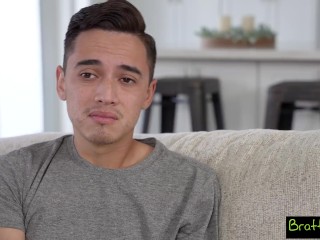 "Why don't you lick my pussy for some good luck" Vanessa Moon tells Stepbro