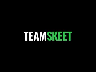 Behind The Scenes Threesome With Makeup Girl Fiona Frost & Tiny Pornstar Mochi Mona - TeamSkeet Labs