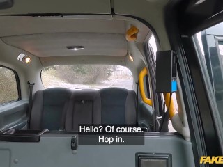 Fake Taxi Hardcore anal sex with a hot blonde dressed in sexy red lingerie