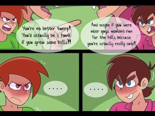 The Fairly OddParents - Adult Timmy And Vicky Fight Turns Into Sex Step Brother Fucks Step Sister