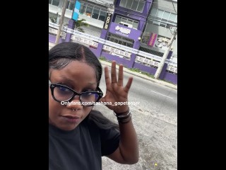 Jamaican girl suck big black cock