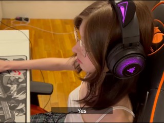 Stepsister fucked after school for skins in the game!