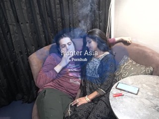Smoking Love With Bhabhi Ji - Sister-in-law having Romantic Sex