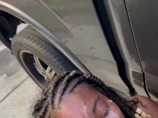 Omg daddy please cum all over me before we get caught this risky