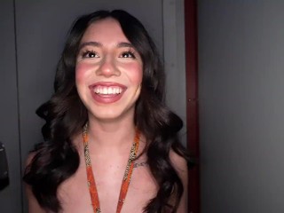 Hot Latina Gloryhole Creampie
