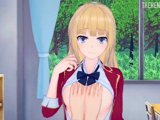 KEI KARUIZAWA SUBMITS HER PERFECT BODY AND GETS CREAMPIED 😍 CLASSROOM OF THE ELITE HENTAI