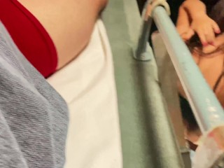 She masturbated me on the train