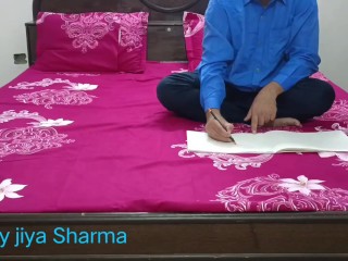 Desi stepmom fucking with teen step son when studying Step mom dont know anything.