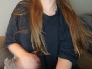 Wholesome POV: Your Girlfriend Really Missed You And Your Cock