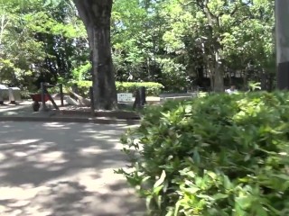 Short hair beautiful Japanese amateur outdoor oral and sweaty car sex