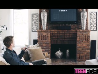 TEENFIDELITY Abella Danger Anally Seduces Stepdad