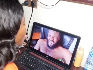She Got Crazy Over a Pornstar She Saw on Video and Imagined Fucking Him in Real Life