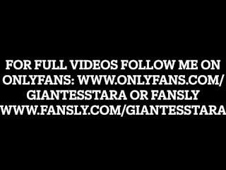 Giantess Buttcrush in Blue Trailer