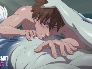 Submissive boyfriend explores your wet mermussy | Hiccup & Jack Frost ANIMATION (preview)