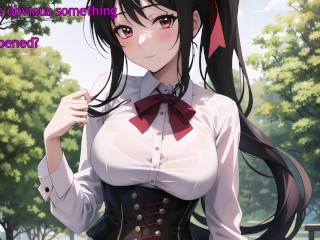 Akeno invites you to an edge challenage - High school DxD JOI