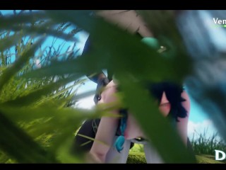Female Venti Gets Fucked by a Mitachurl Genshin Impact Sex Porn Hentai Hilichurl