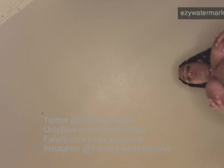 Sitting my big fat hairy pussy & asshole on your face