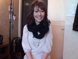 Vibrations from the toy make Emiri Mizusawa wet and desperate for a cock and creampie