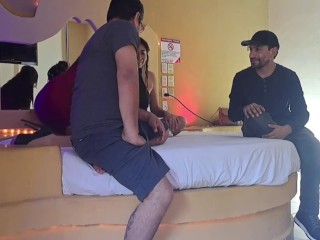 Intercambio en cancun pareja real.