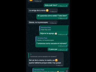 CHAT CALIENTE CON LA AMIGA DE MI NOVIA