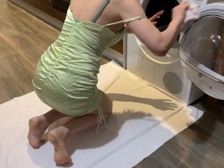 居家肥臀少妇被卡在烘干机里了 [国语对白]