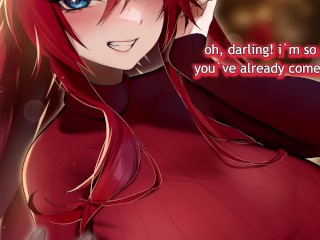 Rias Gremory helps you relax after a hard day - DxD Highschool JOI
