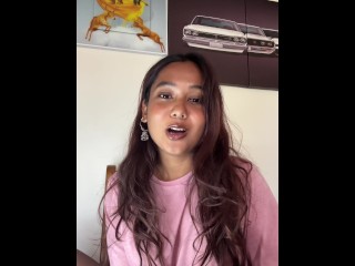 Petite Indian reacts to LITHICA THE SUCCUBUS