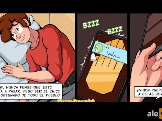 Dipper convierte a Pacifica en su esclava sexual - Gravity Fucks 2